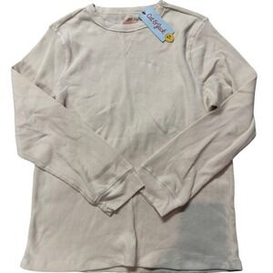 Cat & Jack Cream‎ Long Sleeve Tee